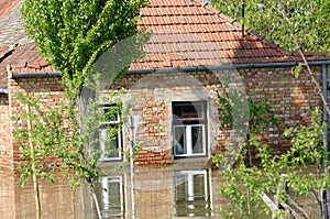 Flood, big natural disaster