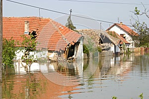 Flood, big natural disaster