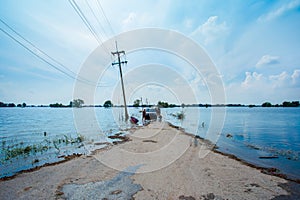 Flood, Lake, Rain, Torrential Rain, Water