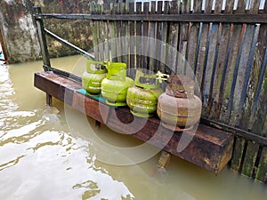 flood that occurred in the Barabai traditional market area, South Kalimantan