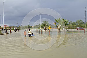 Flood in Rantau Panjang