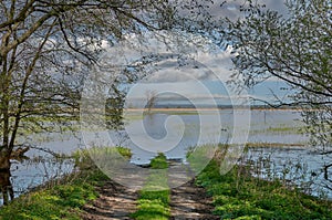 River Oder in lower Oder Valley National Park,Uckermark region,BrandenburgGermany