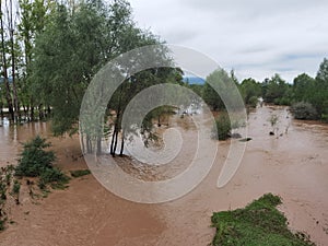 Flood, Shanxi, China