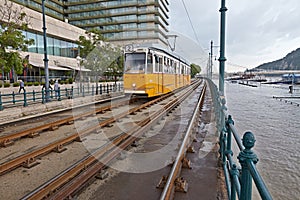 Flooded Budapest Street