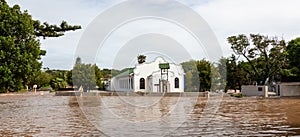 Flooded Church in South Africa