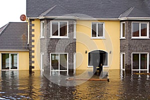 Flooded Family Home