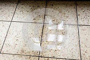 Flooded Floor From Water Leakage