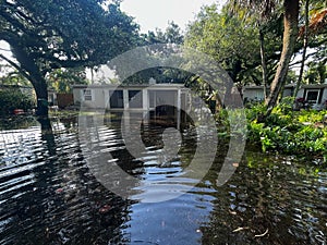 Flooded Home in Fort Lauderdale