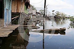 Flooded Homes in Belen - Peru