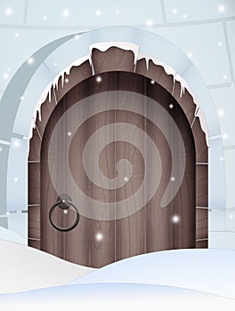 Flooded igloo gate