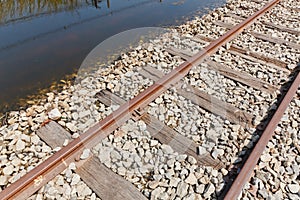 The Flooded Railway Track