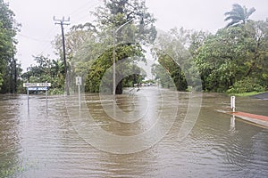 Flooding after Cyclone Debbie