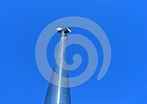 A Floodlight Tower - Light Pole Tall Mast