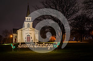 Floodlit Church Seasonal