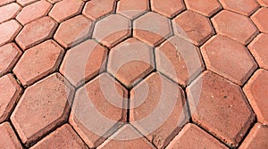 The floor brick of texture