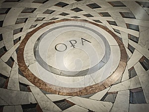 Floor of the Cathedral of Florence