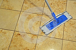 Floor cleaning rag