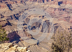 The floor of the Grand Canyon seems to go on forever