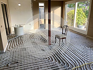 Floor heating due to energytransition