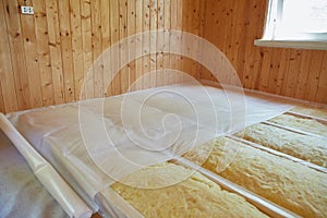 Floor heating insulation