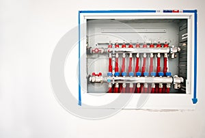 Floor heating panel