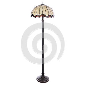 Floor lamp isolated