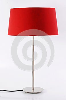 Floor lamp isolated on white background
