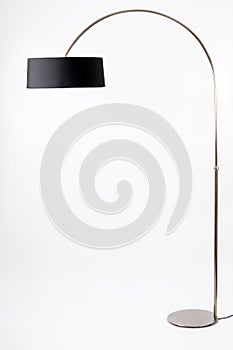 Floor lamp. Isolated on white background