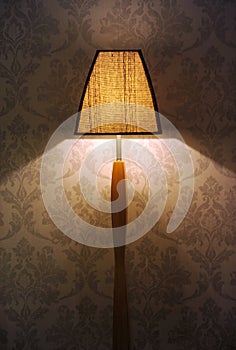 Floor lamp light and shadow