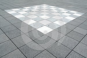 Floor mosaic background