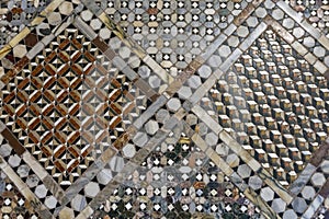 Floor mosaics of the St Mark`s Basilica in Venice