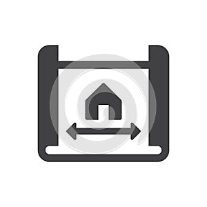 Floor Plan Icon - Apartment Project Icon