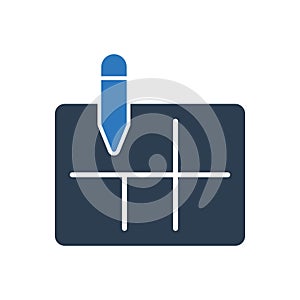 floor plan icon - apartment project icon