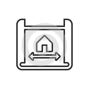 Floor Plan Icon - Apartment Project Icon