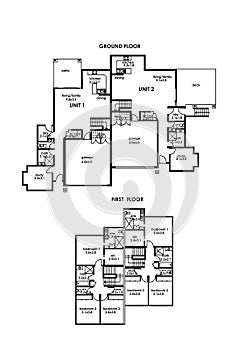 Floor plan. Interior. 2d floor plan for real estate. Home plan. Autocad drawing.