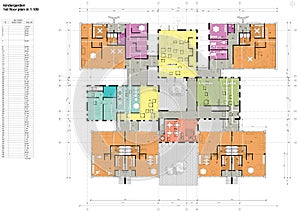 Floor plan of the kindergarten