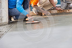 Floor plaster cement