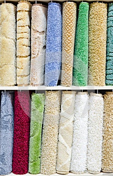 Floor relief carpets