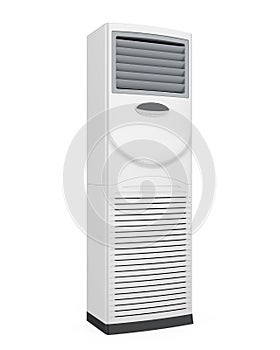 Floor Standing Air Conditioner Isolated