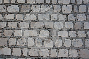 Floor of a street with stone tiles. Floor of a street with stone tiles. Archivio Fotografico - 78112153 photo