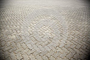 Floor tile street