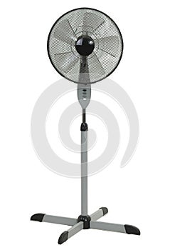 Floor ventilator on white background photo