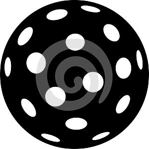 Floorball ball icon