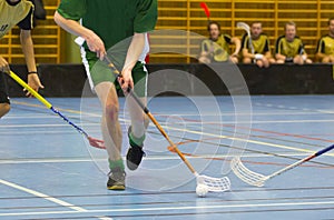 Floorball game