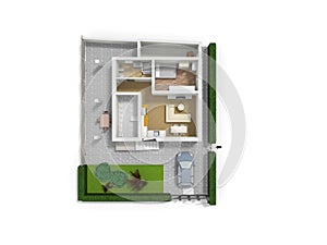 Floorplan 3d. Floor plan. Color floor plans 3d