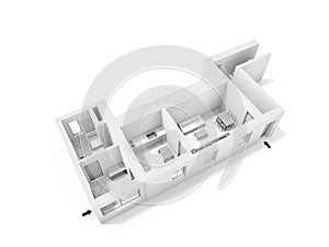 Floorplan 3d . Floor plan. Color floor plans 3d