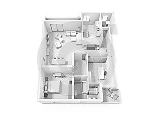 Floorplan 3d . Floor plan. Color floor plans 3d