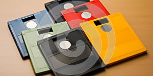 Floppy Disk Debut The late s see the introduction of portable storage. Concept Technology, Floppy Disk, Portable Storage, 1980s,