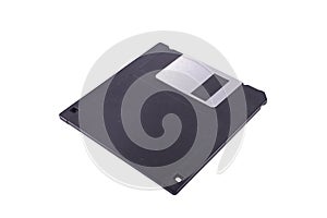 Floppy disk isolated on white