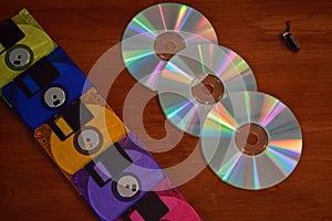 From the floppy disk the the thumb drive photo